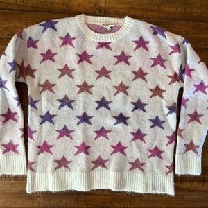 Ombré Star Pattern Sweater - women’s medium - like new